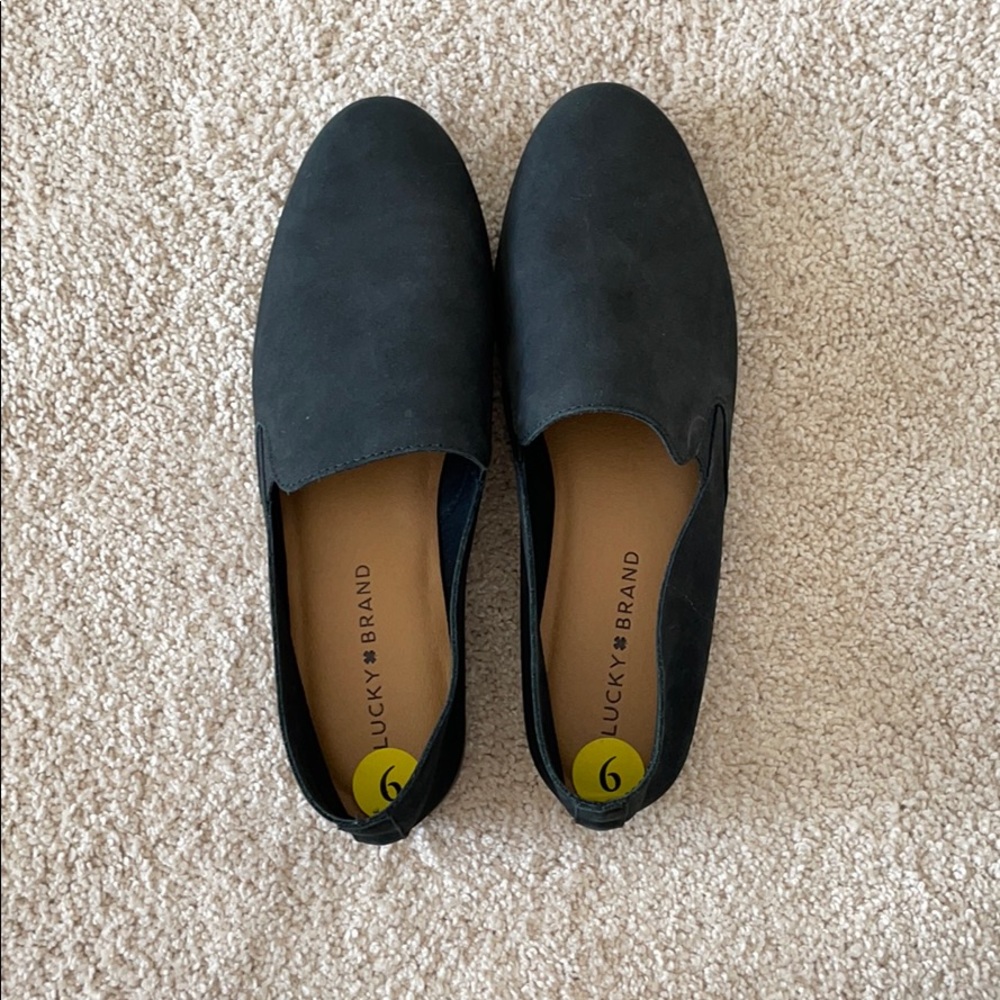 Lucky Brand Black Flats